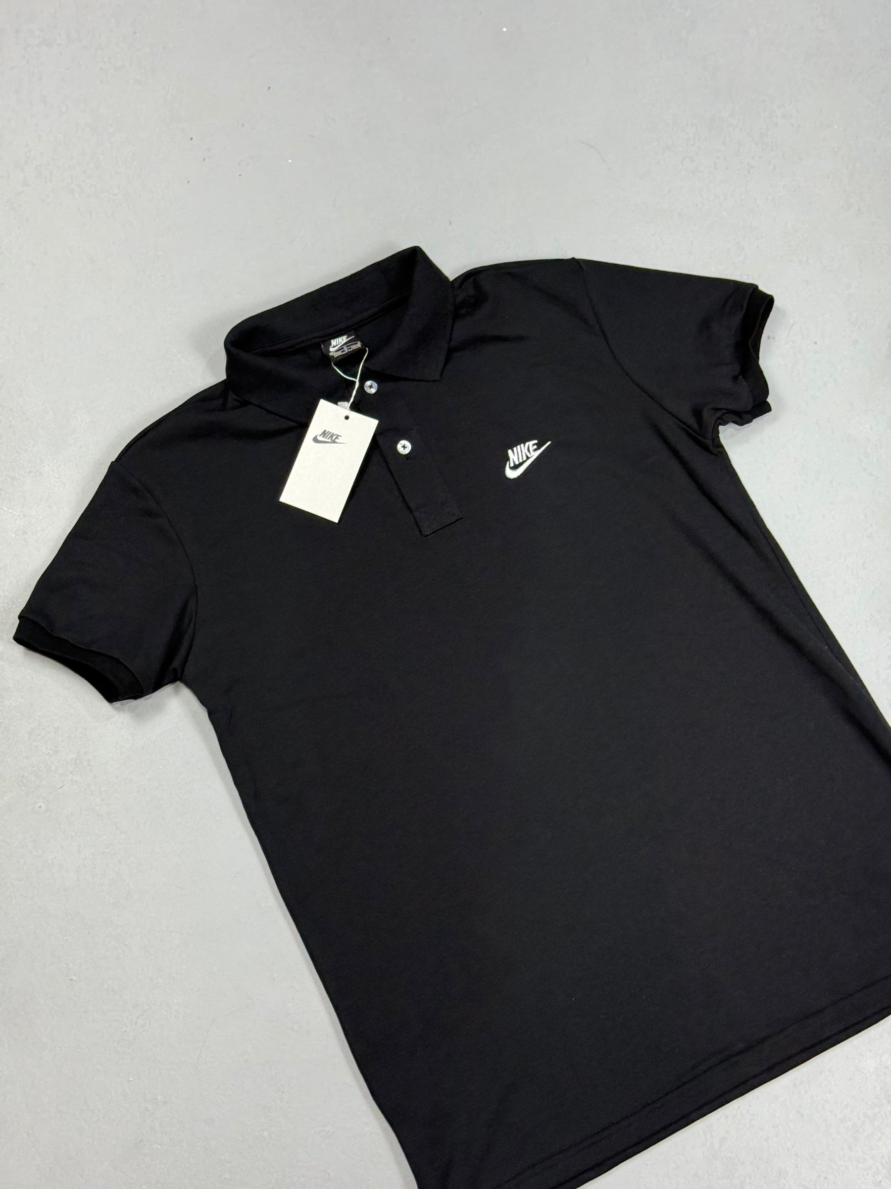 CAMISETA GOLA POLO NK SPORTWEAR - PRETA