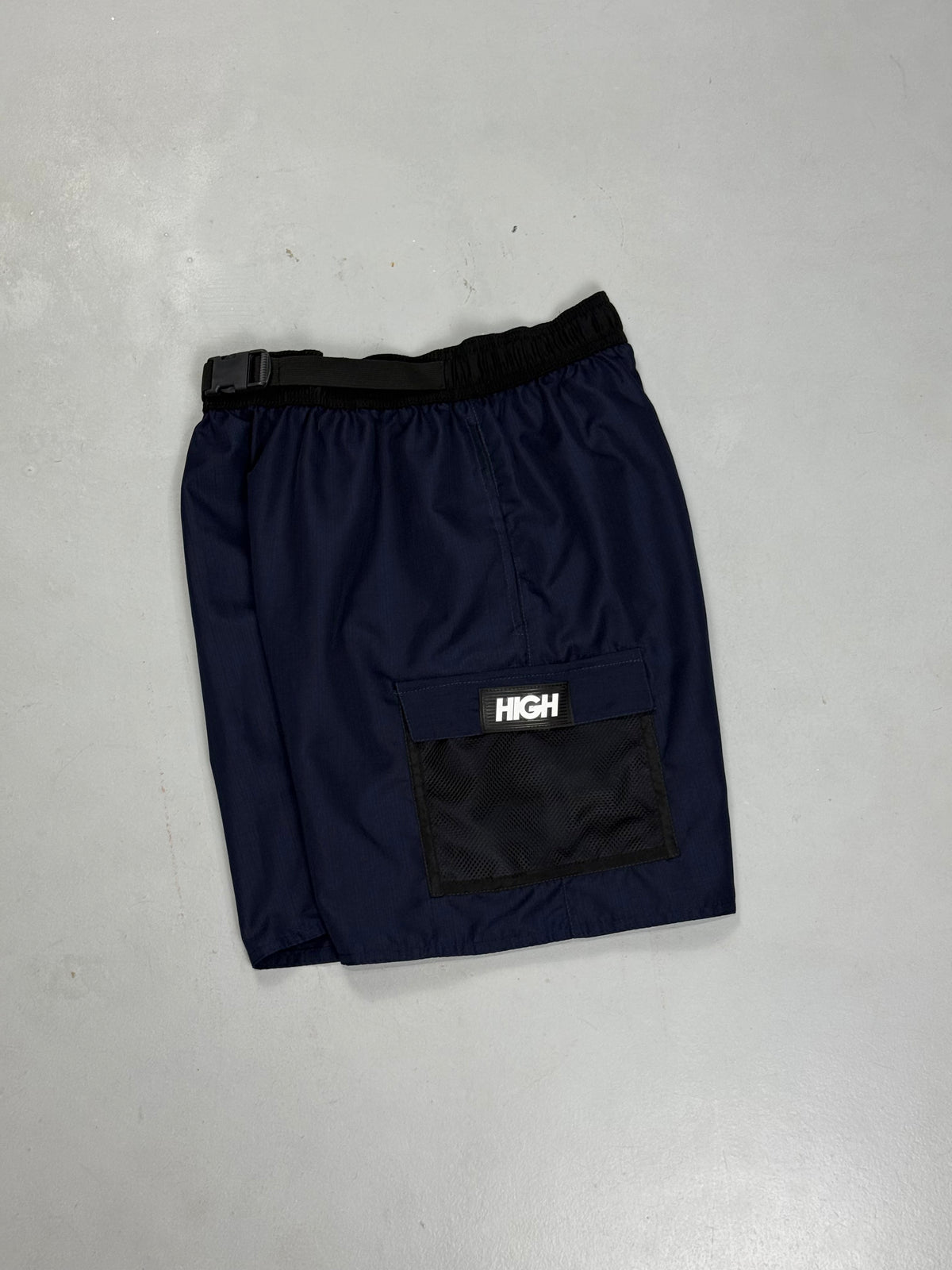 BERMUDA HG CARGO TELA - AZUL MARINHO