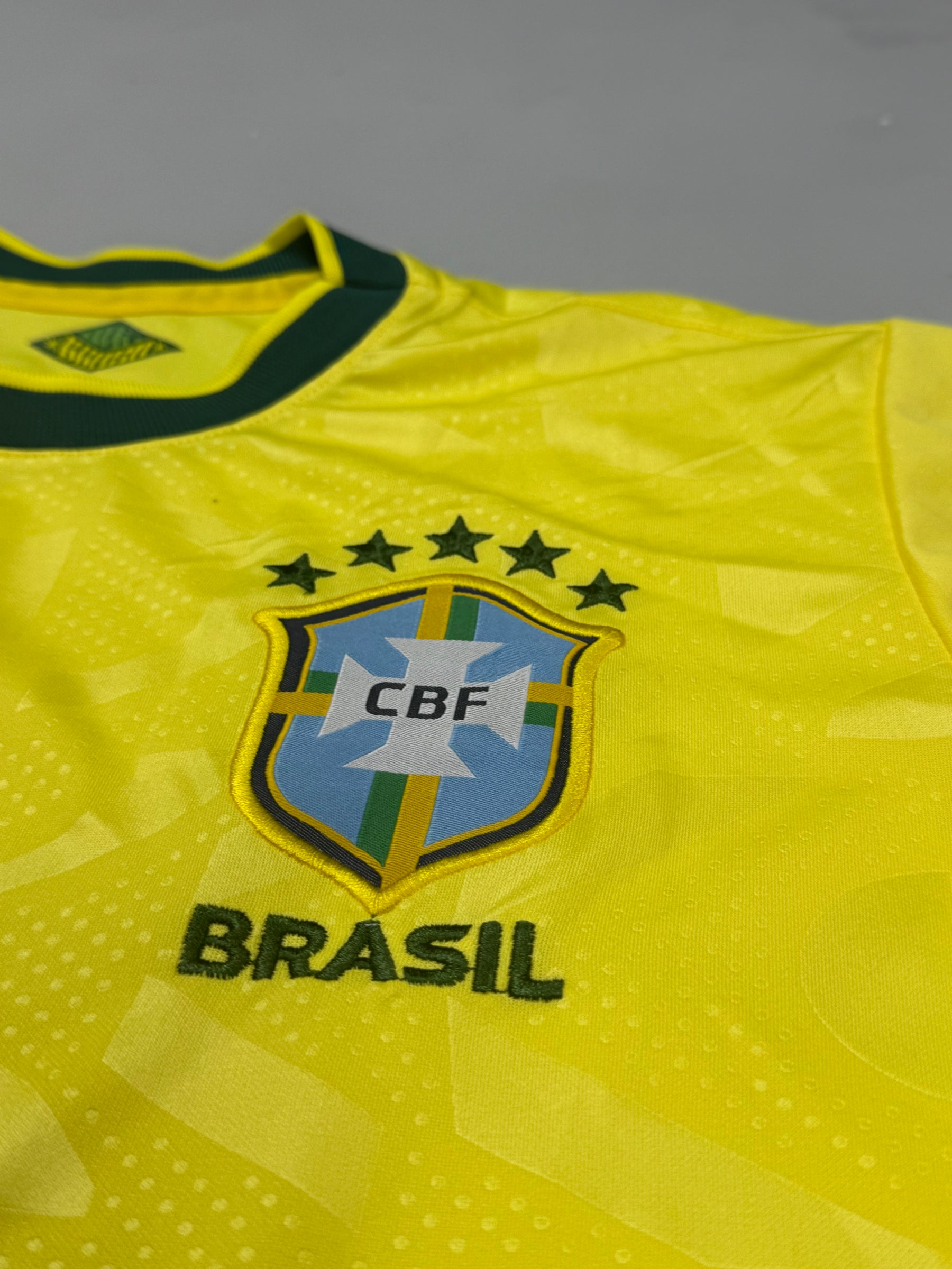 CAMISETA SELEÇÃO BRASILEIRA AMARELA 2026 - NACIONAL PREMIUM