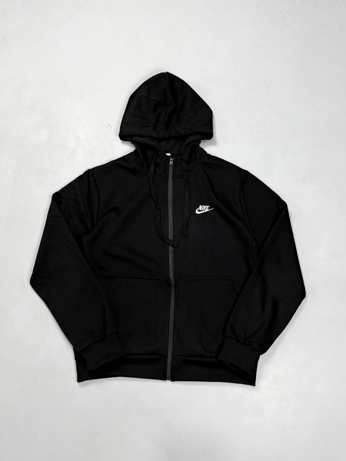 MOLETOM NK CLUB C/ ZÍPER - BLACK