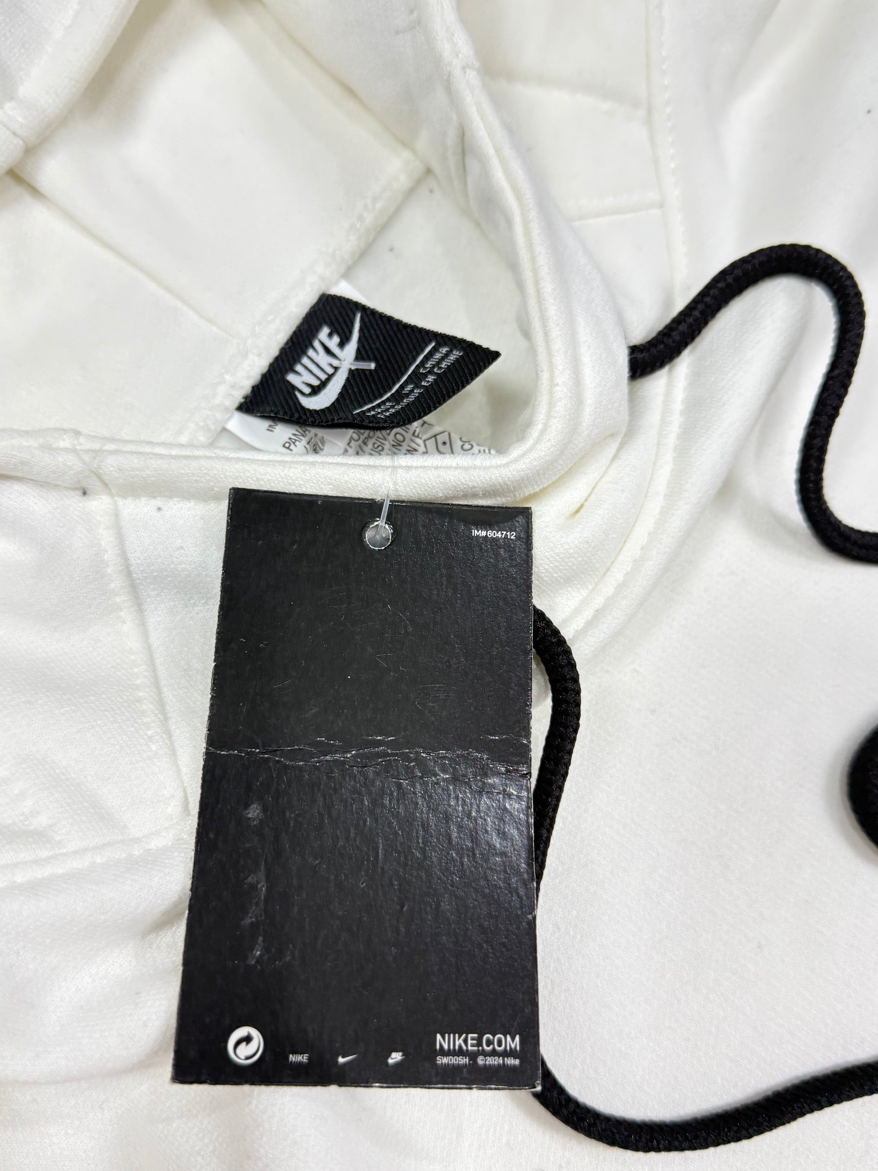 MOLETOM NK TECH - OFF WHITE