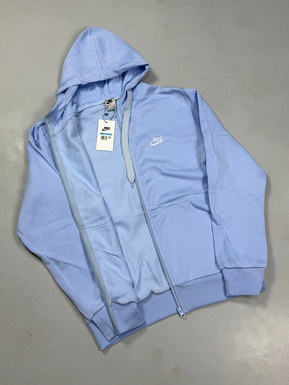 MOLETOM NK CLUB - AZUL BEBE