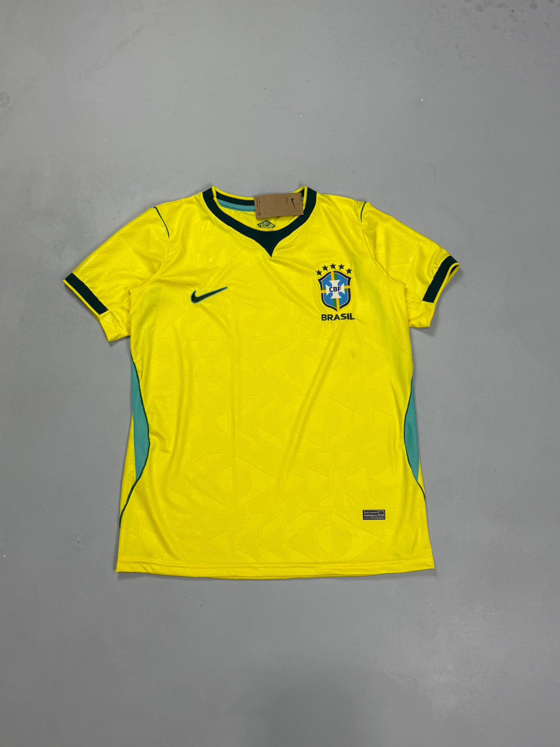 CAMISETA SELEÇÃO BRASILEIRA AMARELA 2026 - NACIONAL PREMIUM