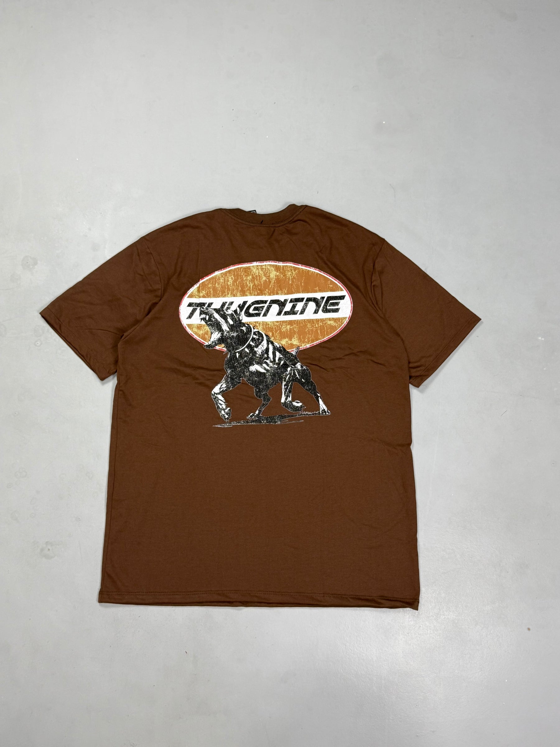 CAMISETA THUG9 STREETWEAR BROWN