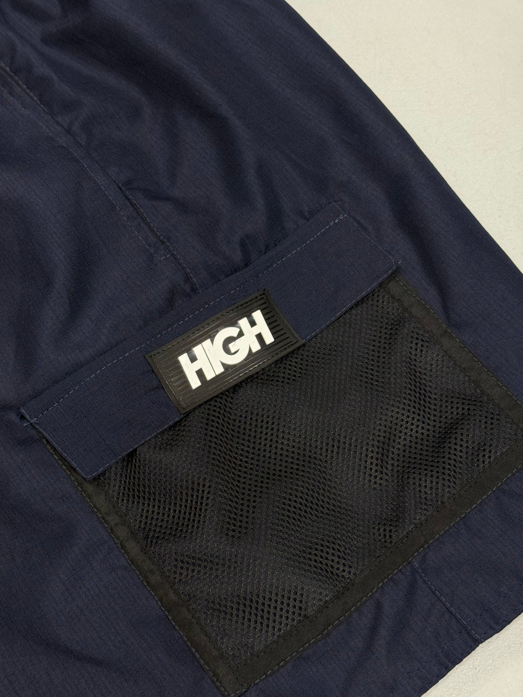 BERMUDA HG CARGO TELA - AZUL MARINHO
