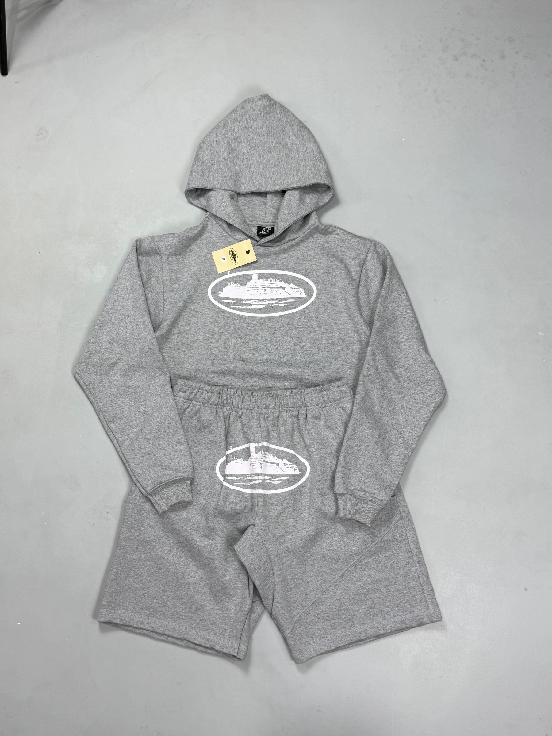 CONJUNTO MOLETOM CORTEIZ ALCATRAZ - CINZA