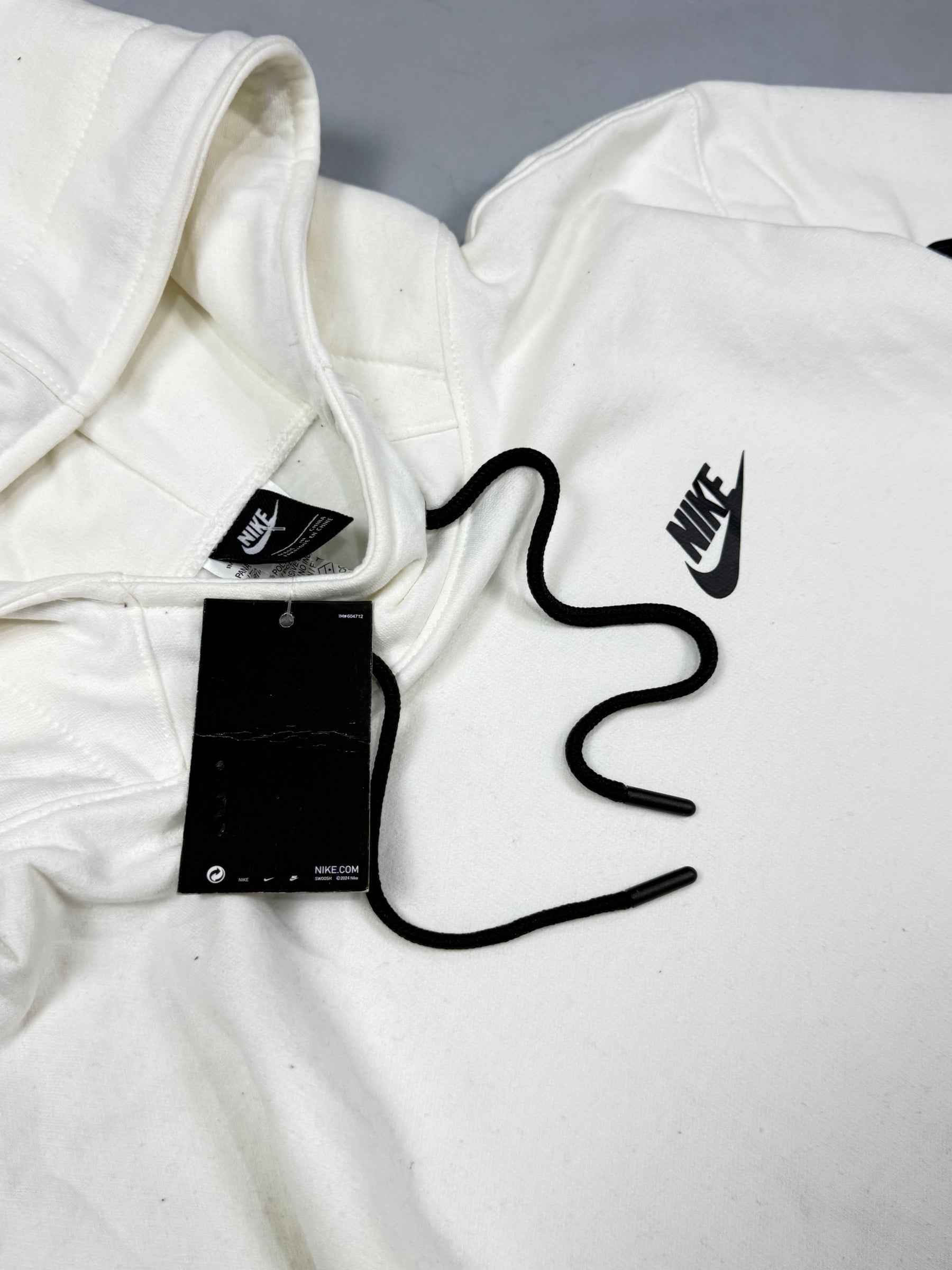 MOLETOM NK TECH - OFF WHITE