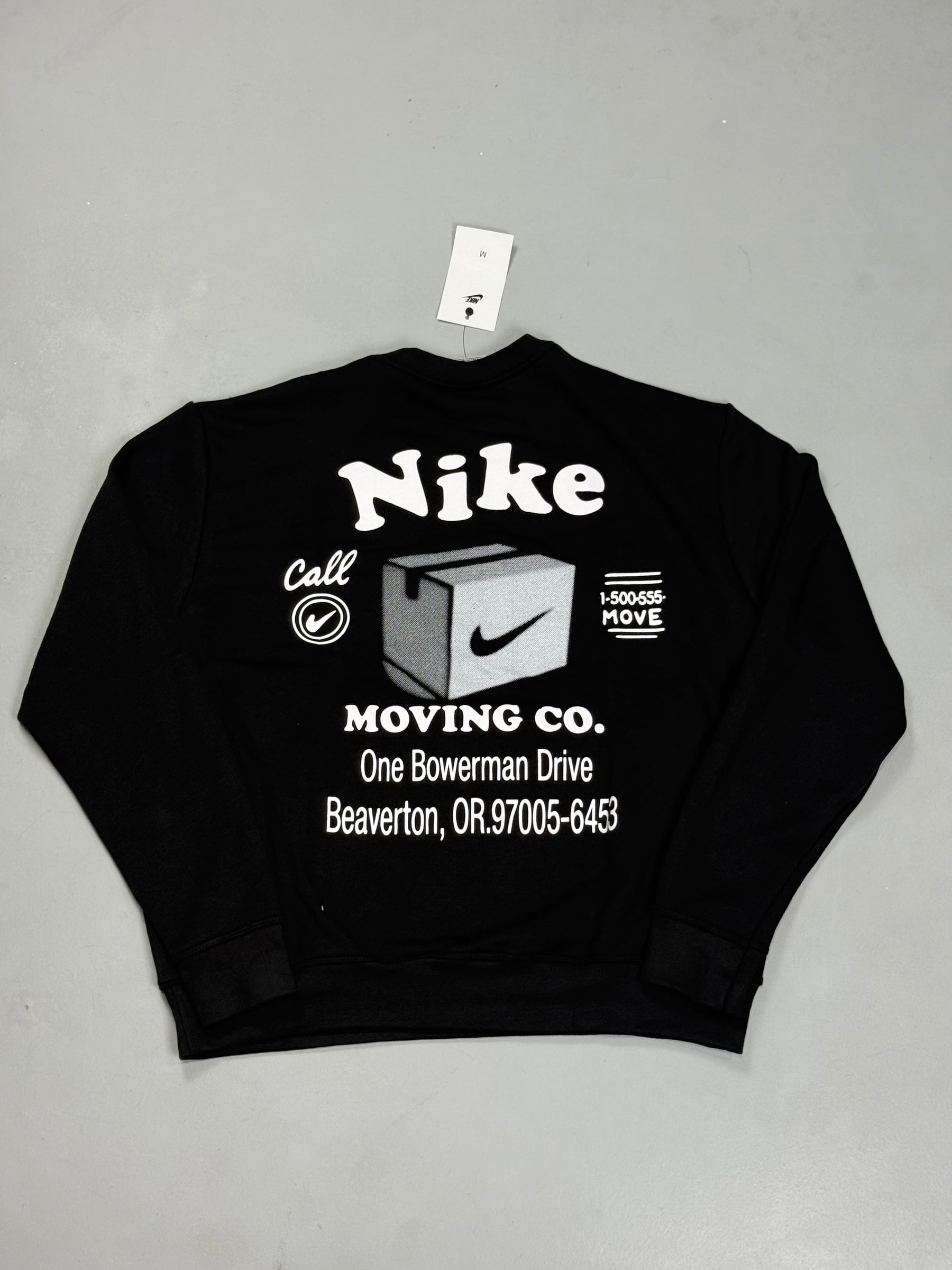 CASACO MOLETOM CARECA NK MOVING - PRETO