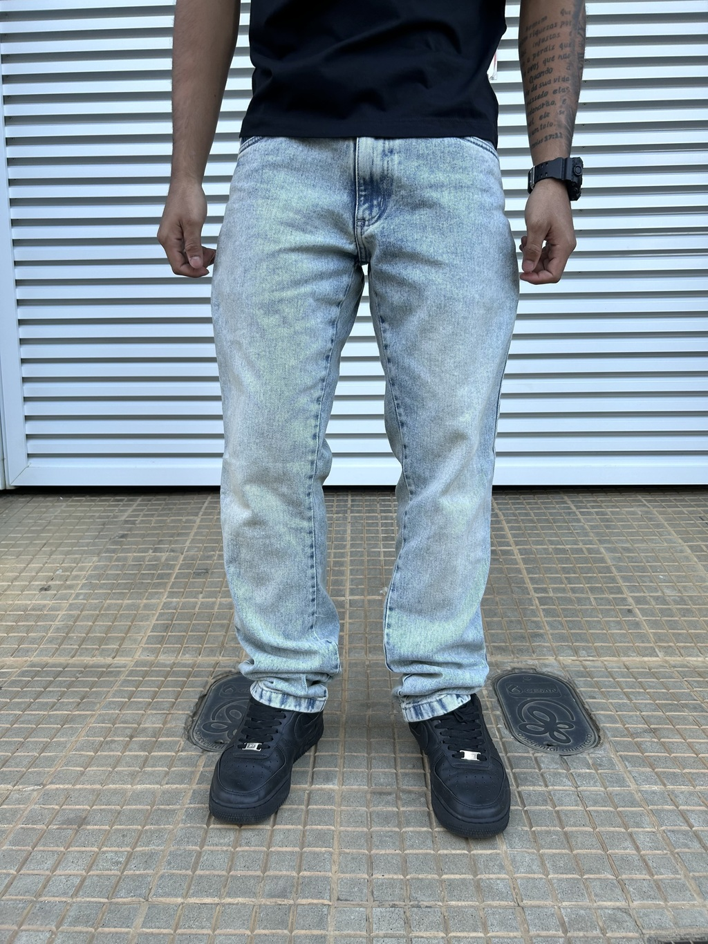 CALÇA RETA VINTAGE PRESENCE