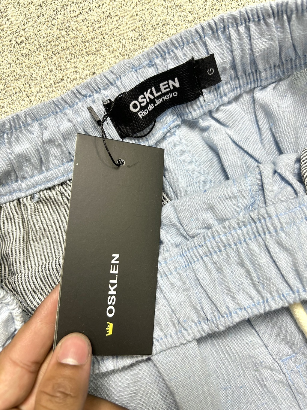 SHORT LINHO BABY BLUE