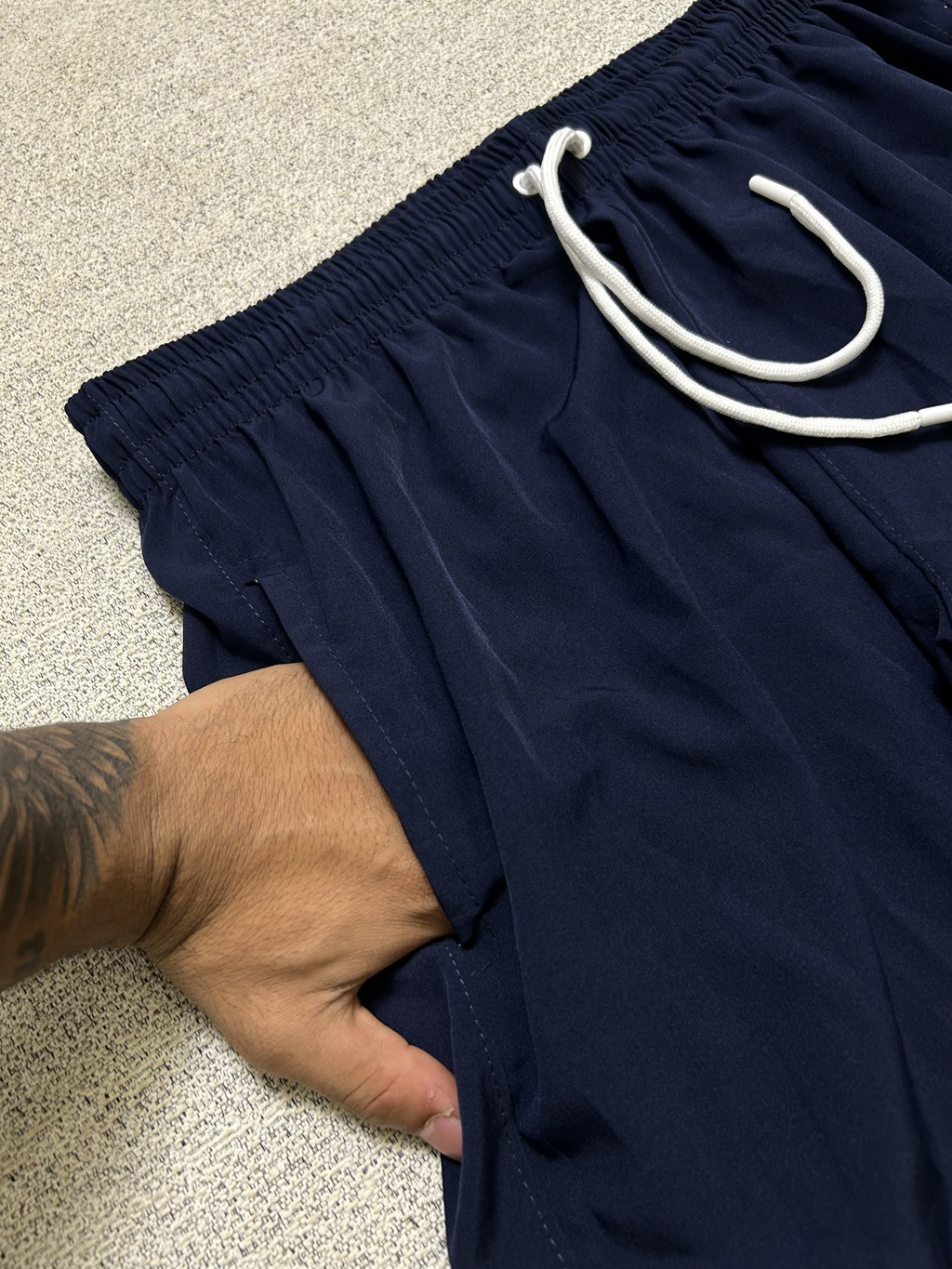 BERMUDA NK DRYFIT MARINHO