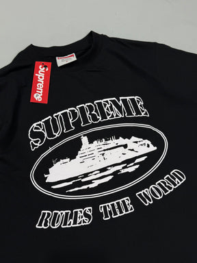 CAMISETA SUPREME RULES THE WORLD