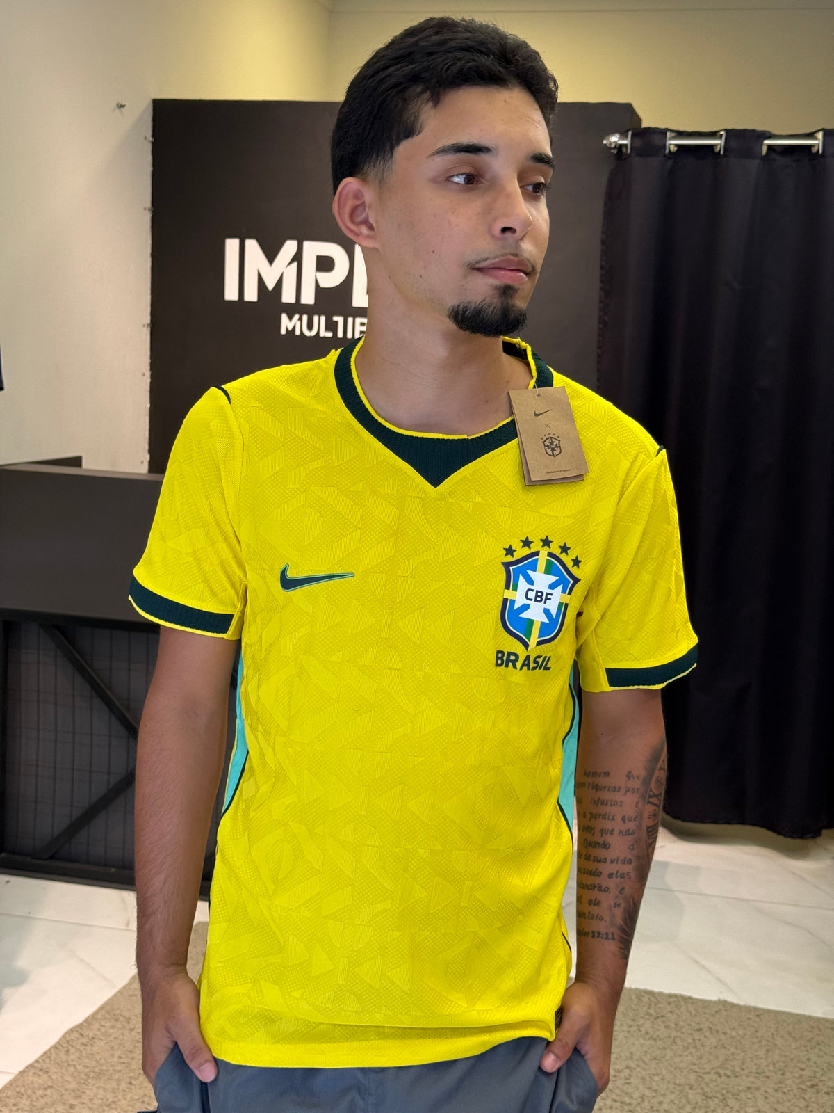 CAMISETA SELEÇÃO BRASILEIRA JOGADOR 2026 - TAILANDESA 1.1