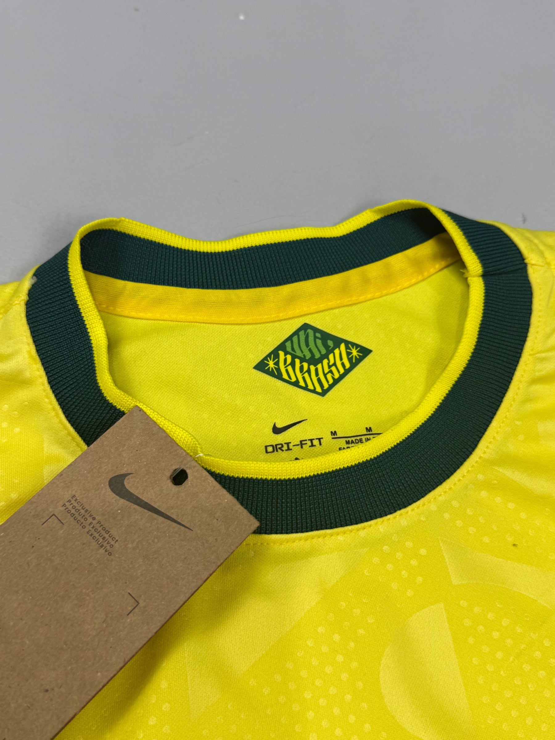 CAMISETA SELEÇÃO BRASILEIRA AMARELA 2026 - NACIONAL PREMIUM