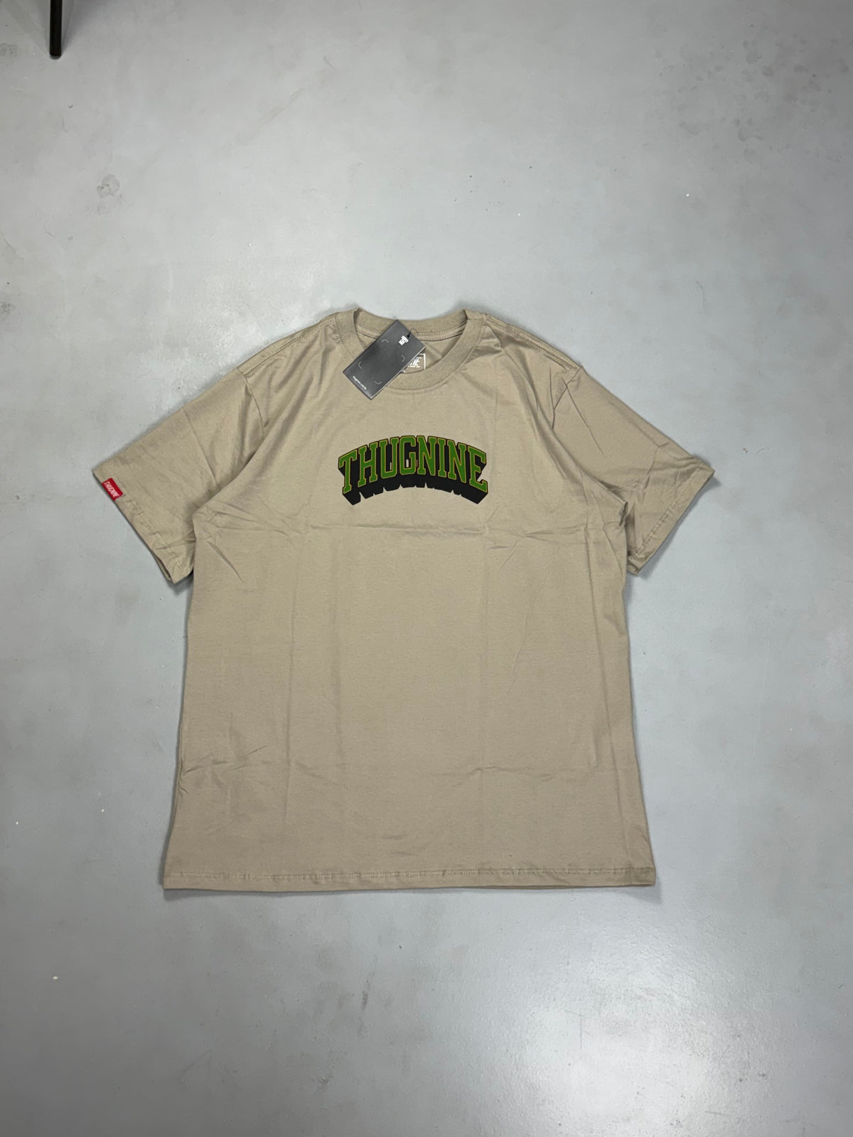 CAMISETA THUG9 STREETWEAR - BEGE
