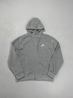 MOLETOM NK CLUB C/ ZÍPER - CINZA