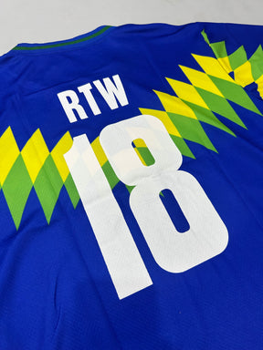 CAMISETA CORTEIZ FUTEBOL BR - AZUL