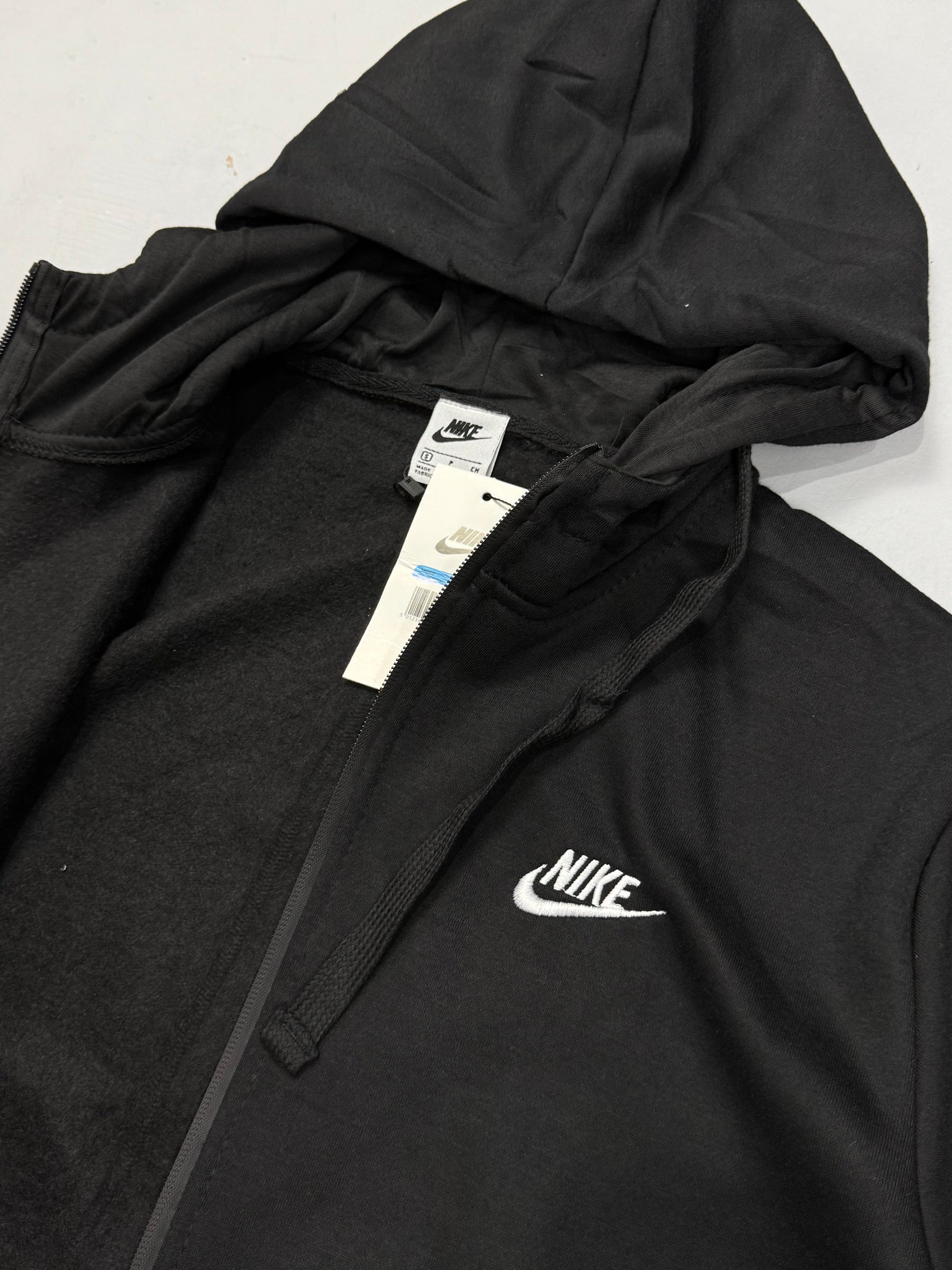 MOLETOM NK CLUB C/ ZÍPER - BLACK