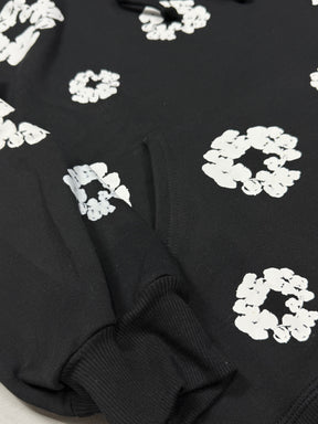 MOLETOM DENIM TEARS - PRETO