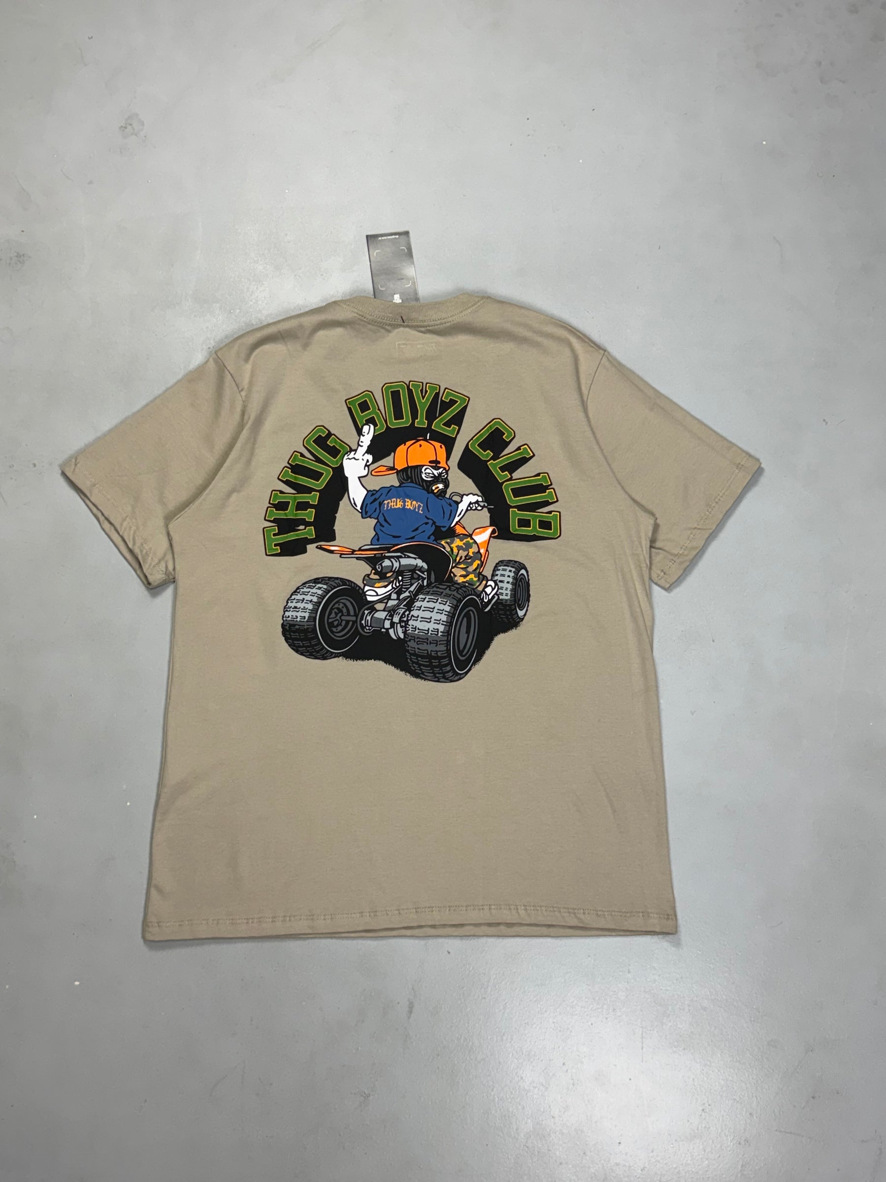 CAMISETA THUG9 STREETWEAR - BEGE