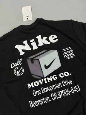 CASACO MOLETOM CARECA NK MOVING - PRETO