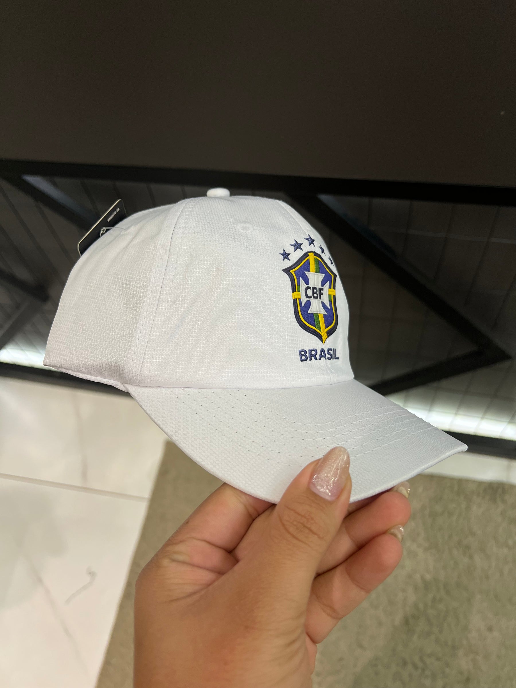 BONÉ DA SELEÇÃO - BRANCO