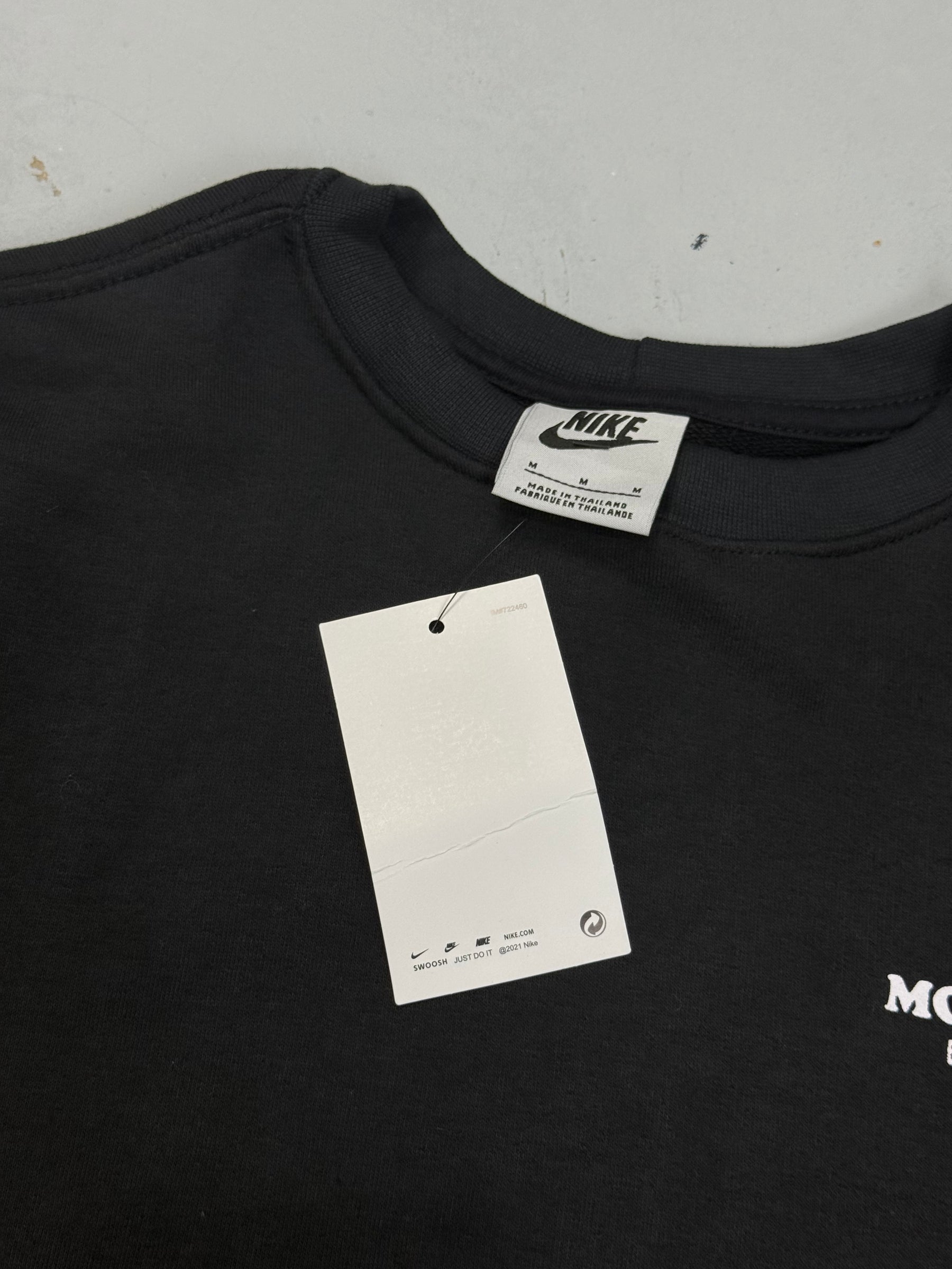 CASACO MOLETOM CARECA NK MOVING - PRETO