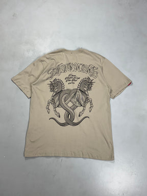 CAMISETA THUG9 STREETWEAR - BEGE