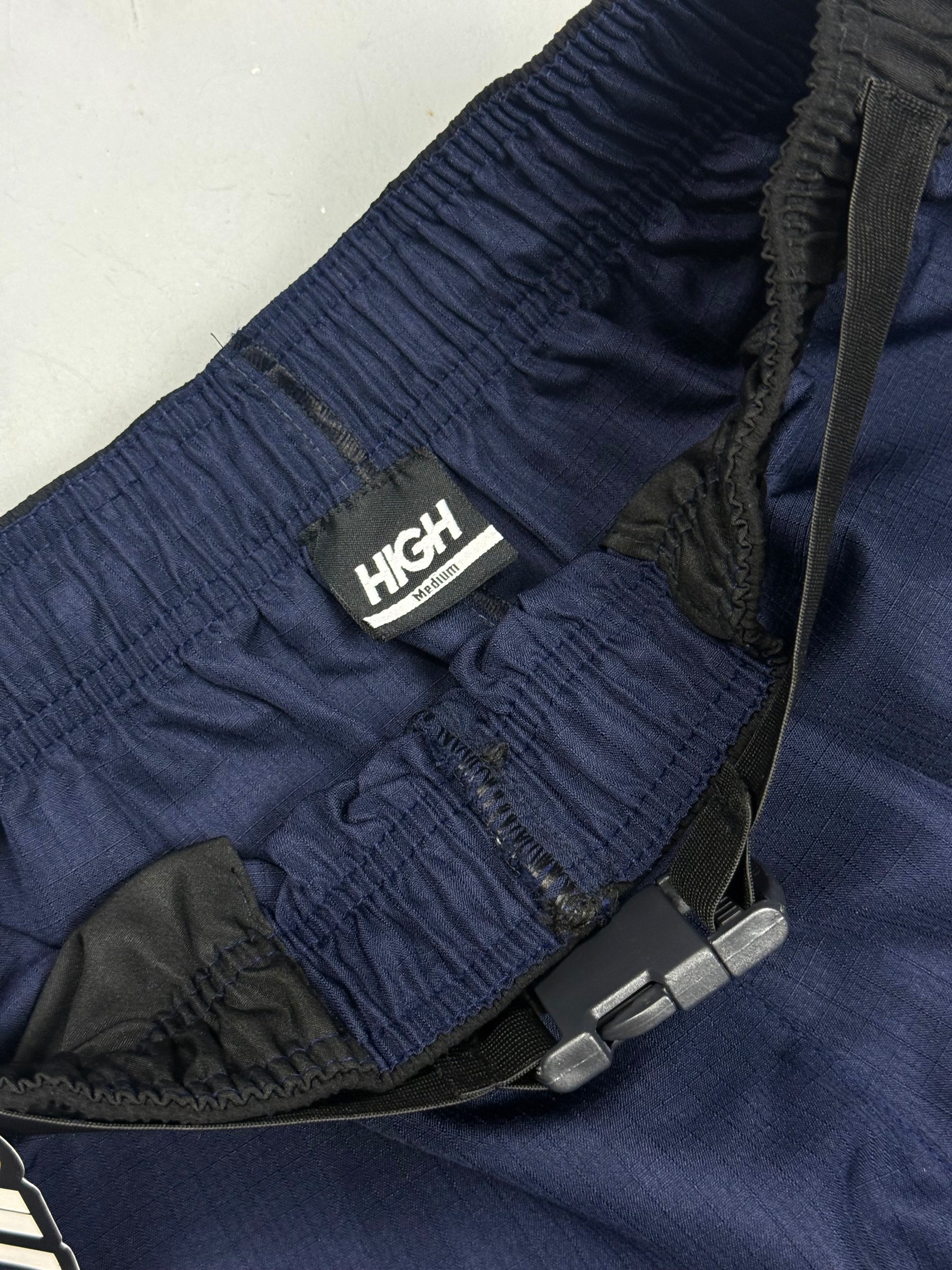 BERMUDA HG CARGO TELA - AZUL MARINHO