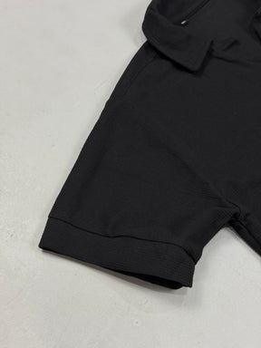 CAMISETA GOLA POLO LISA - PRETA