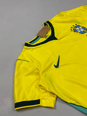 CAMISETA SELEÇÃO BRASILEIRA AMARELA 2026 - NACIONAL PREMIUM