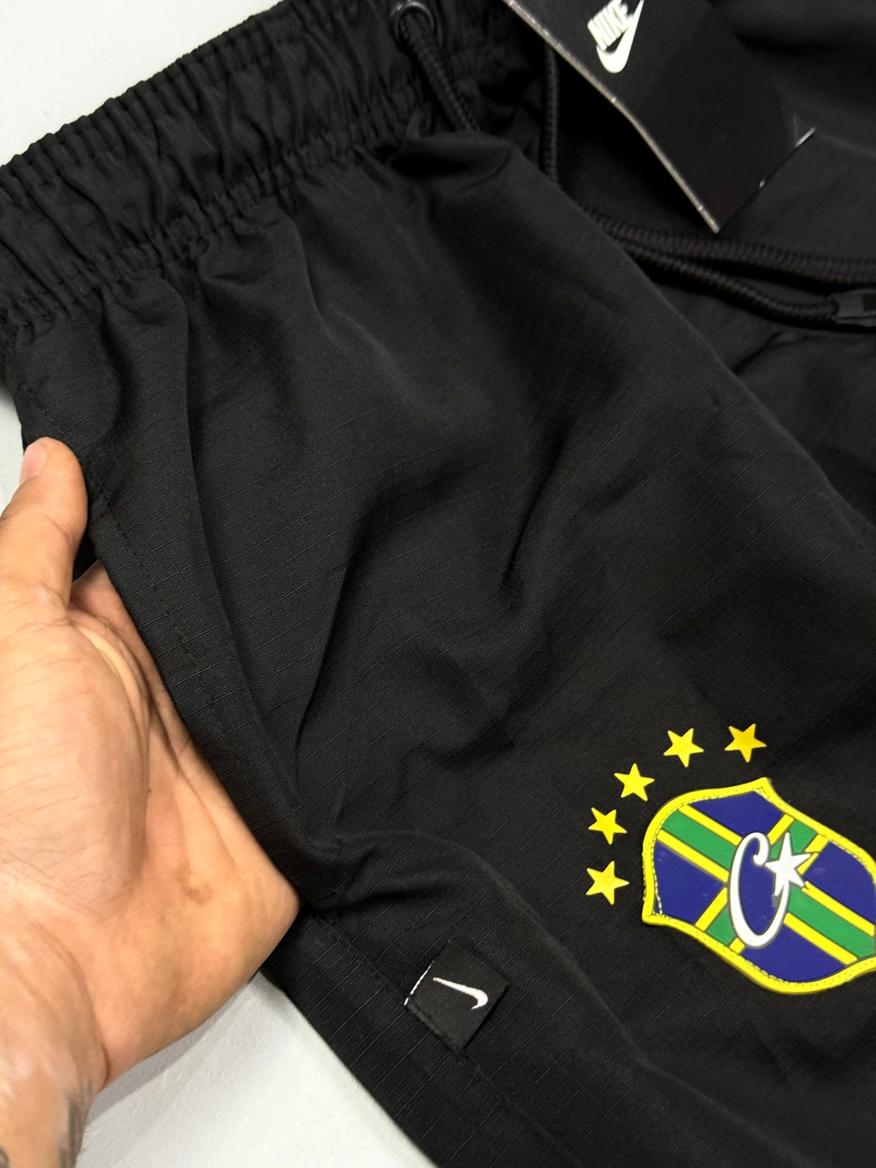 CALÇA CORTEIZ RIPSTOP x SELEÇÃO BRASILEIRA - BLACK