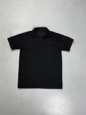 CAMISETA GOLA POLO LISA - PRETA