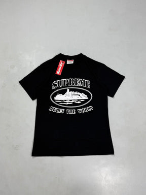 CAMISETA SUPREME RULES THE WORLD