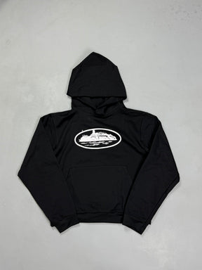CONJUNTO MOLETOM CORTEIZ ALCATRAZ - BLACK WHITE
