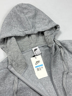 MOLETOM NK CLUB C/ ZÍPER - CINZA