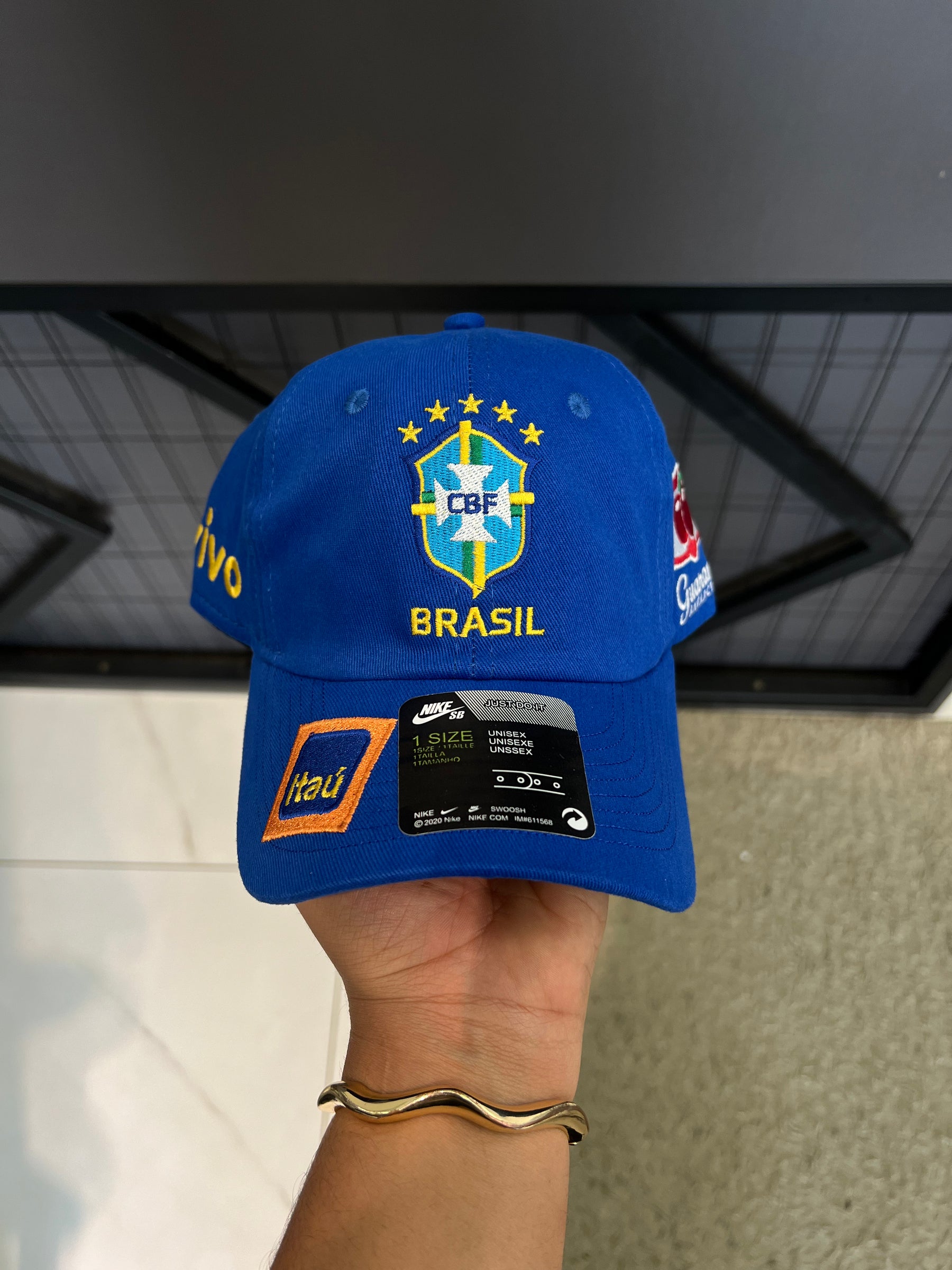 BONÉ DA SELEÇÃO - AZUL