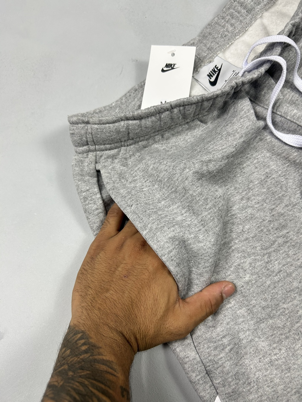 BERMUDA MOLETOM BIG SWOOSH TM