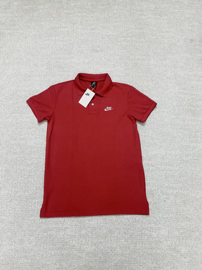 CAMISETA GOLA POLO NK VERMELHA