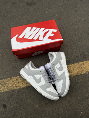 TÊNIS NK DUNK LOW WHITE GREY