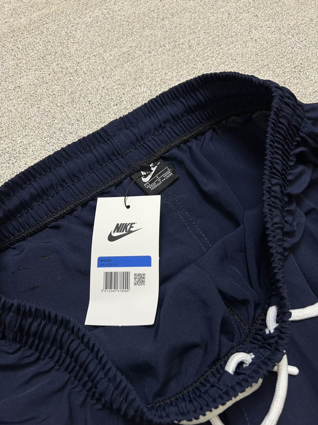 BERMUDA NK DRYFIT MARINHO