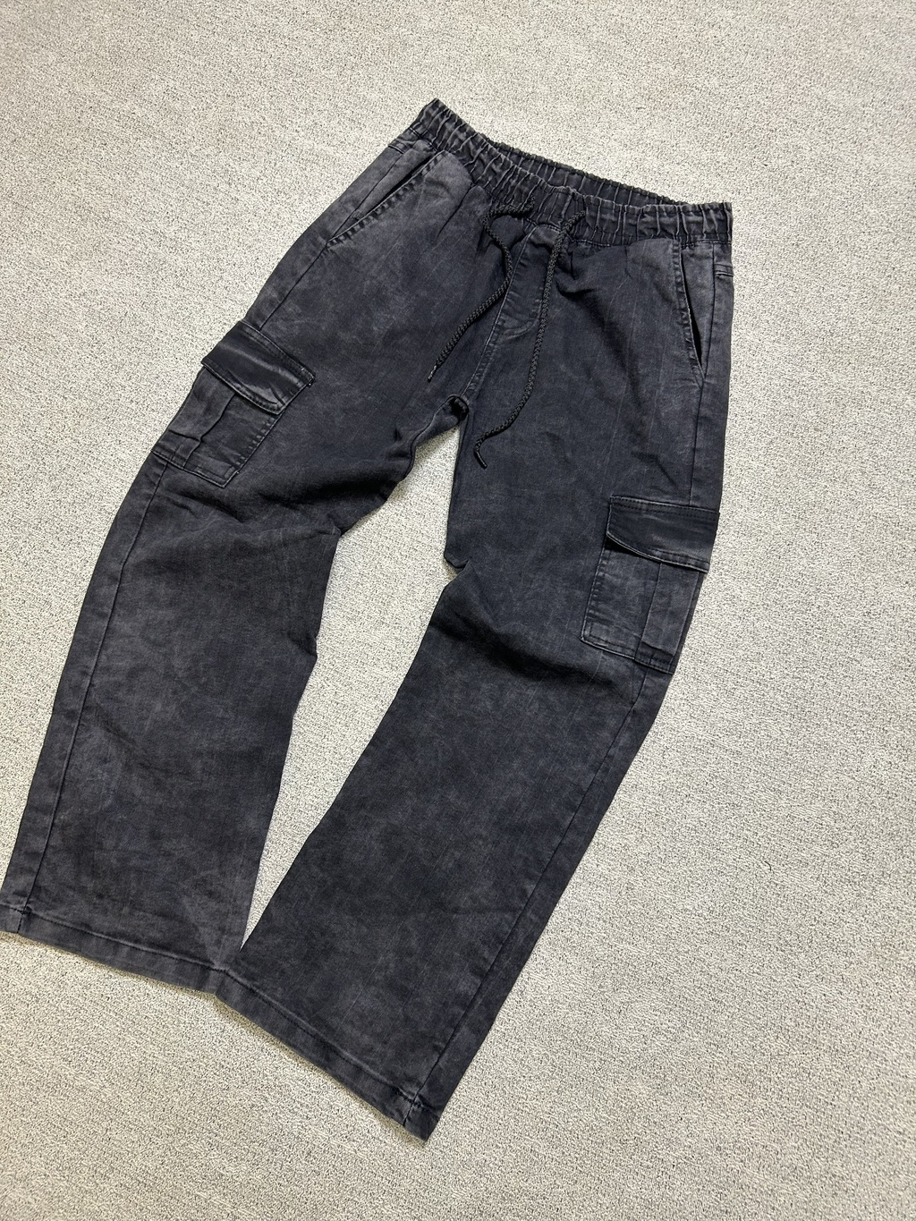 CALÇA CARGO ESTONADA