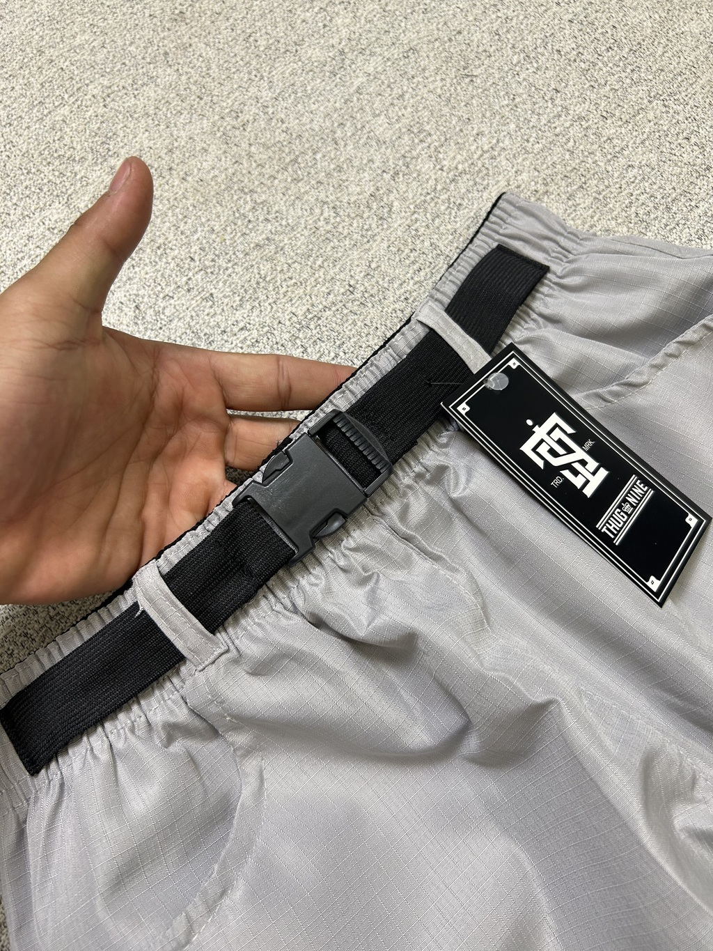 BERMUDA THUG9 CINZA RIPSTOP