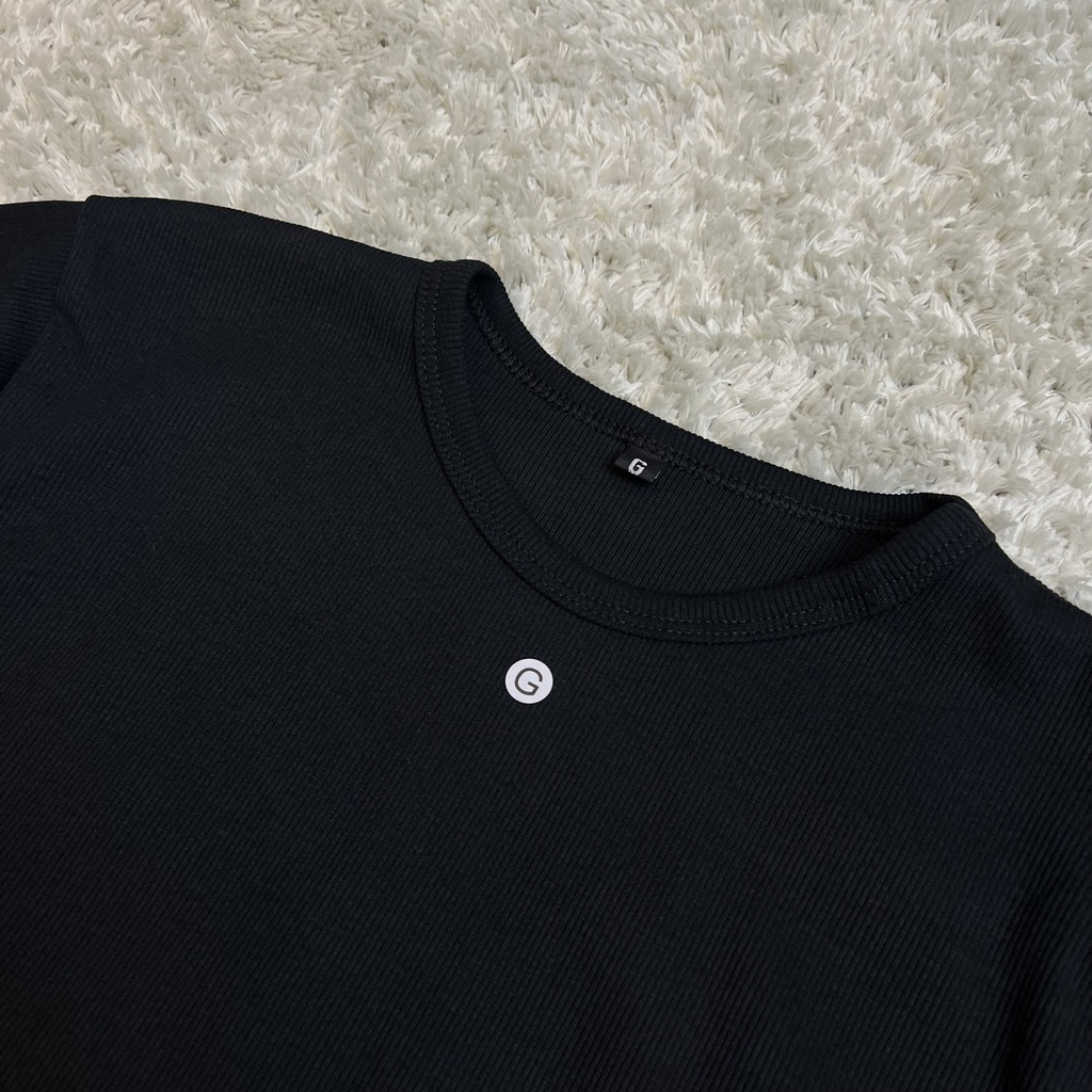 CAMISETA CANELADA BLACK