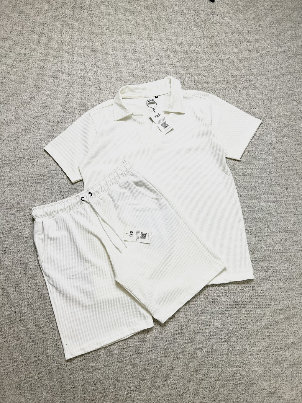 CONJUNTO ZARA TEXTURIZADO